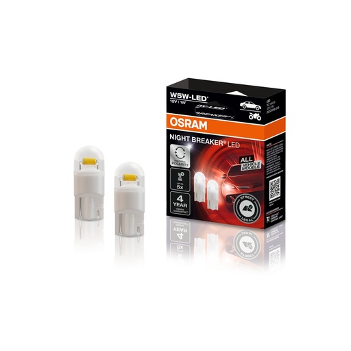 [2825DWNB-2HFB] NIGHT BREAKER® LED W5W OSRAM