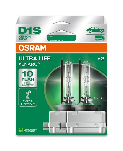 [66140ULT-2HB] 35W PK32 d-2 XENON - D1S Osram Xenarc ULTRA LIFE box-02 Ecopack