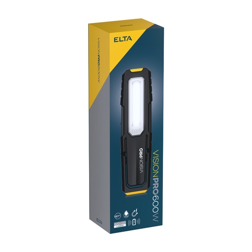 [EB8266] Inspection lamp 600 Lumen COB LED + 100 Lumen Top LEDlight (wireless charging)