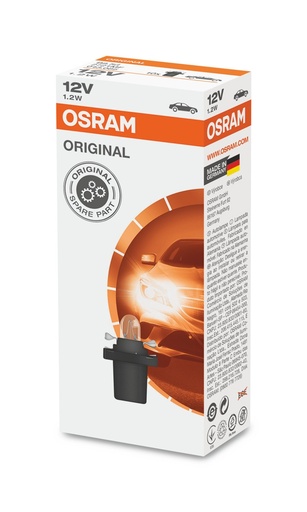 [2721MF] 12V 1,2W B8,5d OSRAM