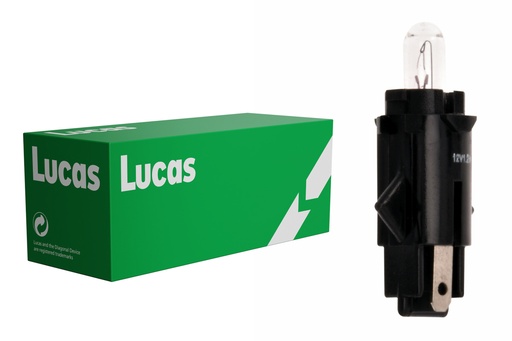 [LLB286TFTT] 12V 1,2W MFJF LUCAS black