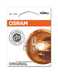[2721-02B] 12V 1,2W W2x4,6d Blister-02 Dopredaj, náhrada 2721-2BL