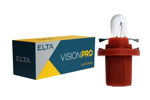 [EB0311TB] 12V 1,2W B8,5d čierna pätica VISION PRO