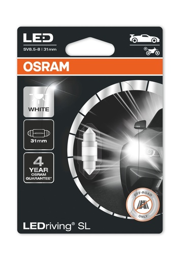 [6438DWP-01B] 1W 12V SV8.5-8 Blister á1 OSRAM