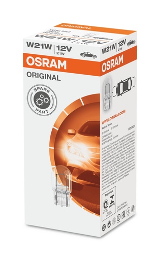 [7505] 12V 21W W3x16d W21W OSRAM
