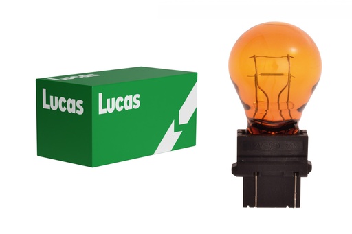 [LLB180AT] 12V 27/7W W2,5x16q Amber LUCAS