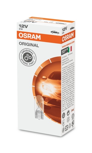 [2820] 12V 2W W2,1x9,5d OSRAM