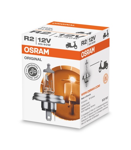 [64183] 12V 45/40W P45t R2 halogen Osram
