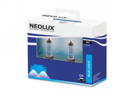 [N499B-2SCB] 12V 55W PX26d H7 Neolux Blue Light 2 ks