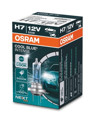 [64210CBN] 12V 55W PX26d H7 COOL BLUE INTENSE (NEXT GEN) 