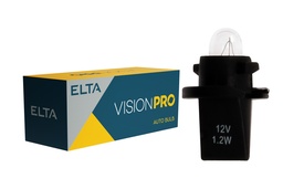 [EB0524TB] 24V 1.2W BX2d čierna pätica 