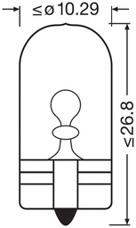 [N507] 24V 5W W2,1x9,5d W5W 