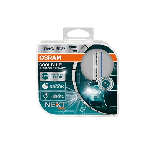 [66140CBN-HCB] 35W PK32 d-2 XENON - D1S Osram XENARC® COOL BLUE® INTENSE (NEXTGEN) BOX