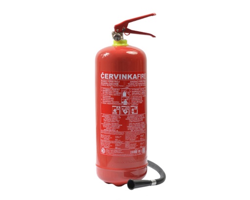 [HP-P6M] Fire extinguisher powder 6 kg 21A/113B/C