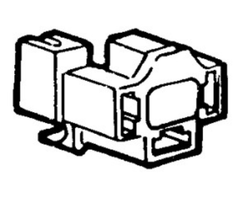 [BP12130] Insulating bulb socket P45T,P43T