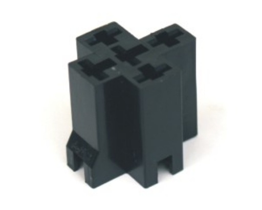 [BP12184] Insulating socket for relay-black