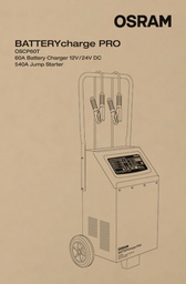 [OSCP60T] OSRAM BATTERYcharge PRO Battery Charger 60A