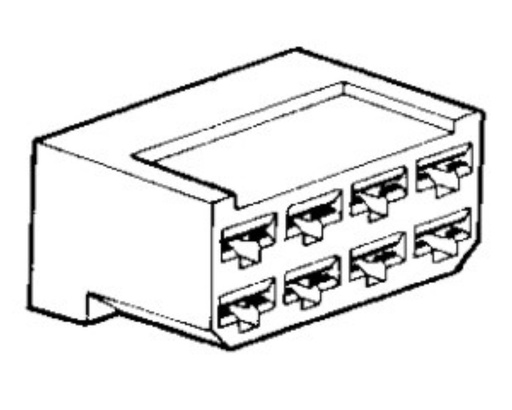 [BP12105] Terminal cover 6,3mm-8 way