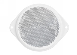 [A-0722U] Odrazka 85mm okrúhla číra s uškom 