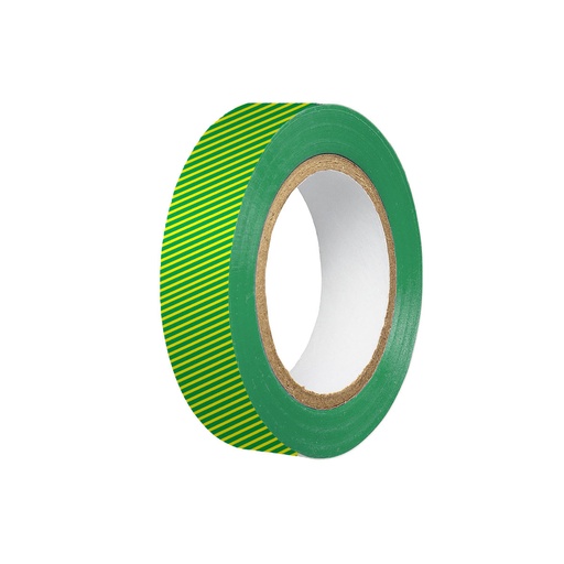[LU0016] PVC INSULAT.TAPE 15mm x 10m YELLOW/GREEN