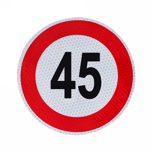 [A-VM150-45] Speed limit Sign 45, diameter: 150mm