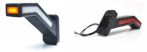 [W-1165P] Front-rear end-outline and side marker lamp, 12/24V