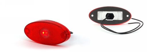 [W-307P] Svetlo pozičné zadné LED s odrazkou W64 12/24V 