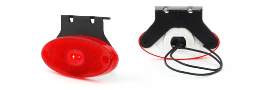 [W-307Z] Rear assembly end-outline lamp LED 12/24V with holder