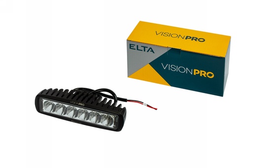 [EB8024] Svetlo pracovné 6LED x 3W/18W 1260LM 2káble (30cm) ECE R10 