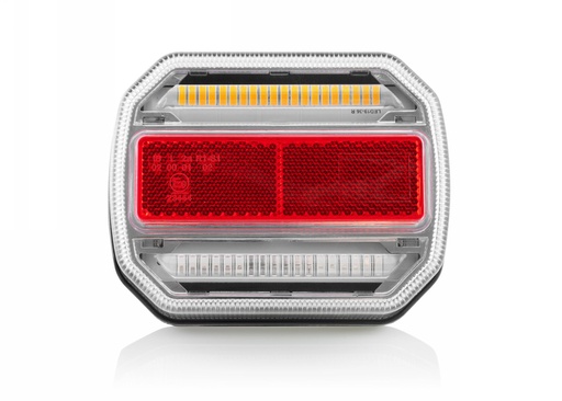 [EB8602] 4 - functional LED rear trailer light with dynamic indicator - left