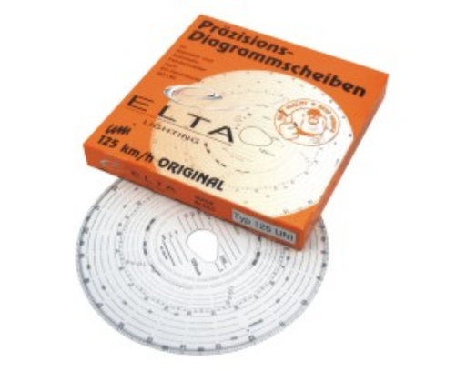 [A-TACH2] Diagram chart for EEC tachogr.125-24 4B - 100 pcs