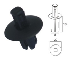 [K057] Plastic clip K057