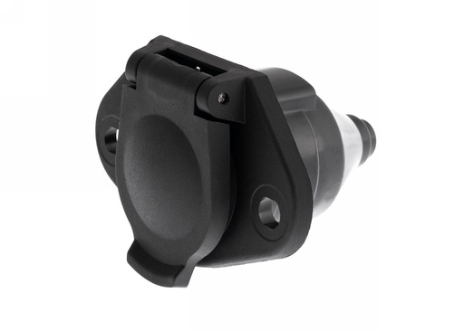 [ELTT166] Socket 7p 24V plastic N,screw type cont.