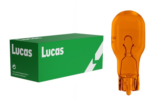 [LLB955AT] 12V 16W W2,1x9,5d WY16W Amber LUCAS