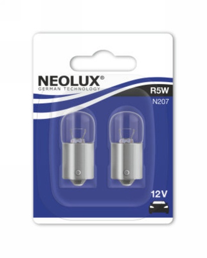 [N207-02B] Neolux 12V 5W Ba15s R5W