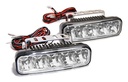 Denné svietenie 12V/24V 5xLED 