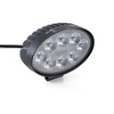 Work light (Spot), High power 8LED/16W, with mounting bracket, ECE R65, IP67, 10-30V