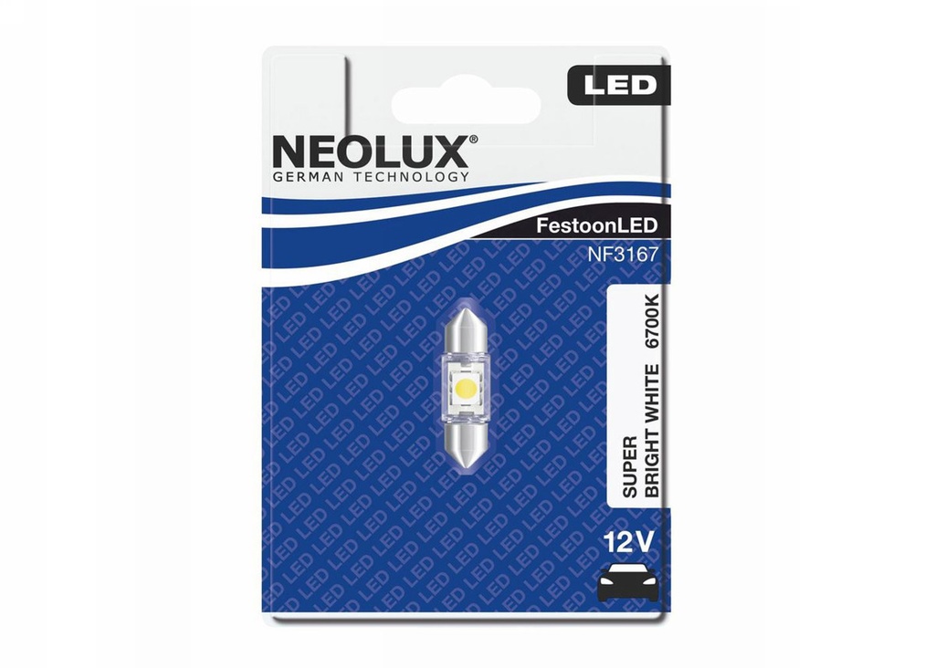 12V 0,5W SV8,5-8 NEOLUX LED Interior 