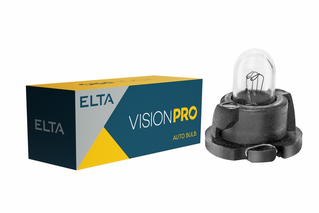 12V 1,8W F4,8 sivá pätica VISION PRO