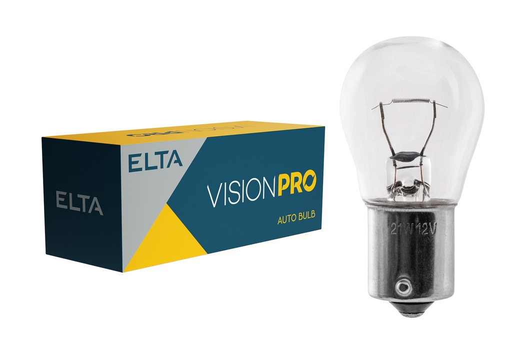 12V 21W Bau15s clear VISION PRO