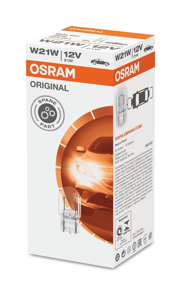 12V 21W W3x16d W21W OSRAM