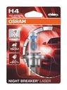 12V 60/55W P43t H4 NIGHT BREAKER LASER Blister-01 Dopredaj, náhrada 64193NL-1BL