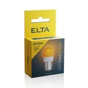 12V 6W 4300K BAU15s (PY21W) x2 LED Elta