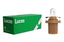 24V 1,2W Bx8,5d LUCAS brown base