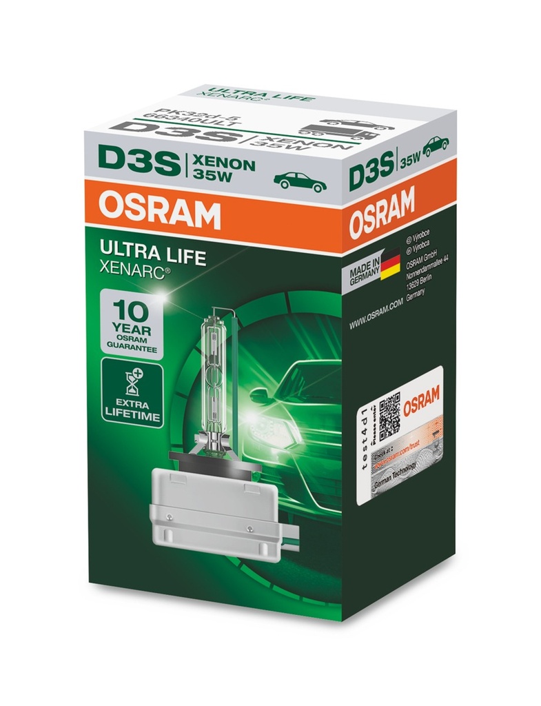 35W PK32D-5 10x1 D3S Osram Xenarc ULTRA LIFE