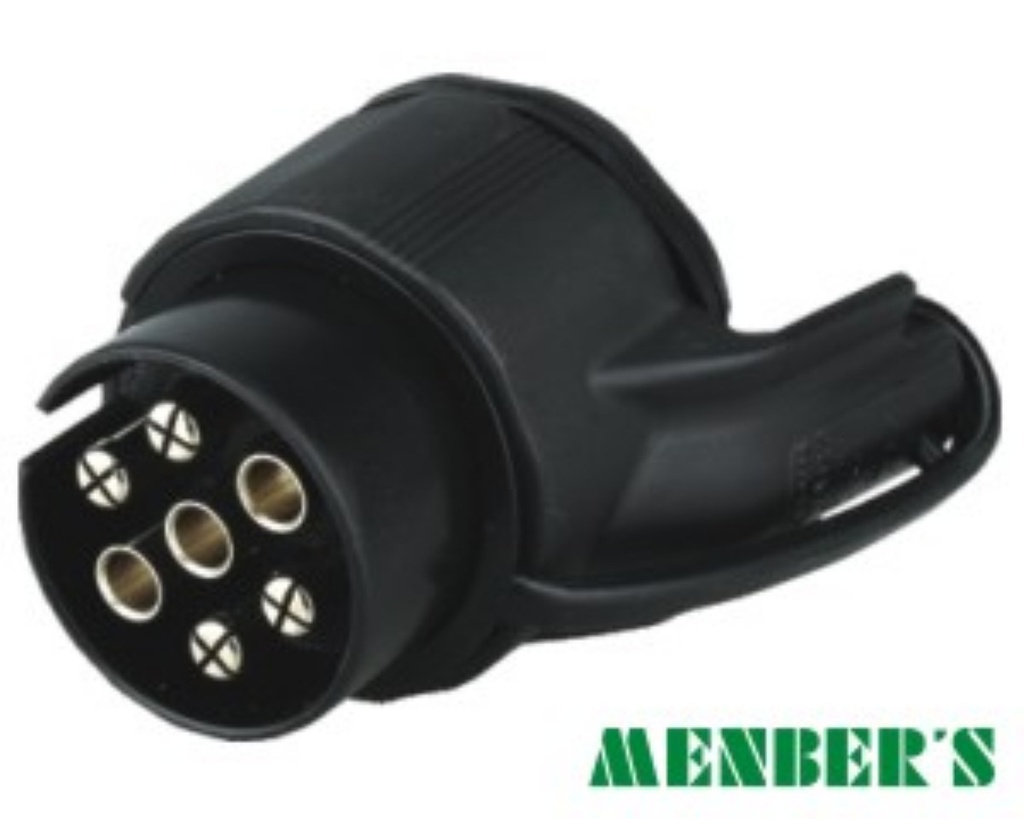 Adaptér mikro z 7P zástrčky na 13P zásuvku 12V 