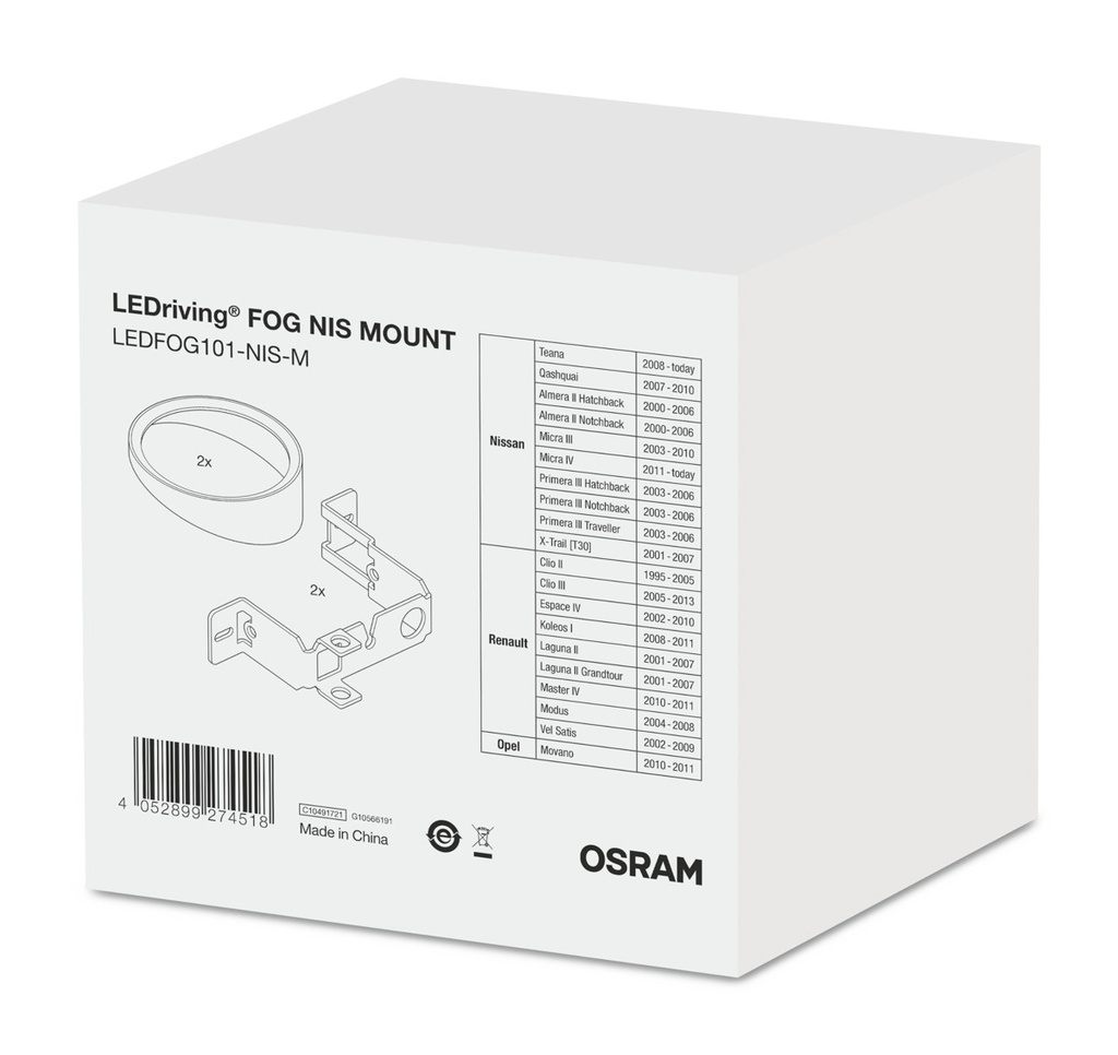 Drziaky na LEDFOG101