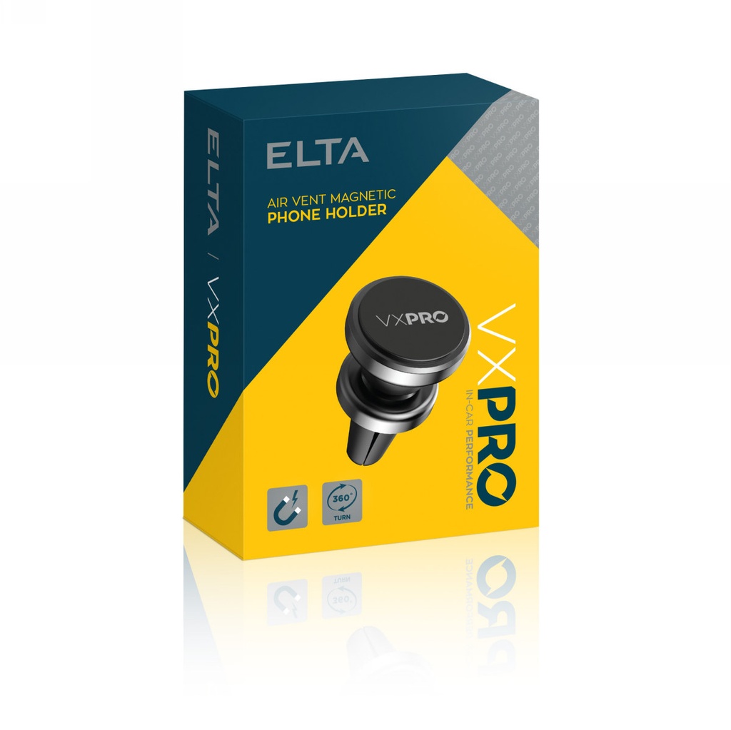 Držiak mobilného telefónu magnetický uchytenie do mriežky ventilácie