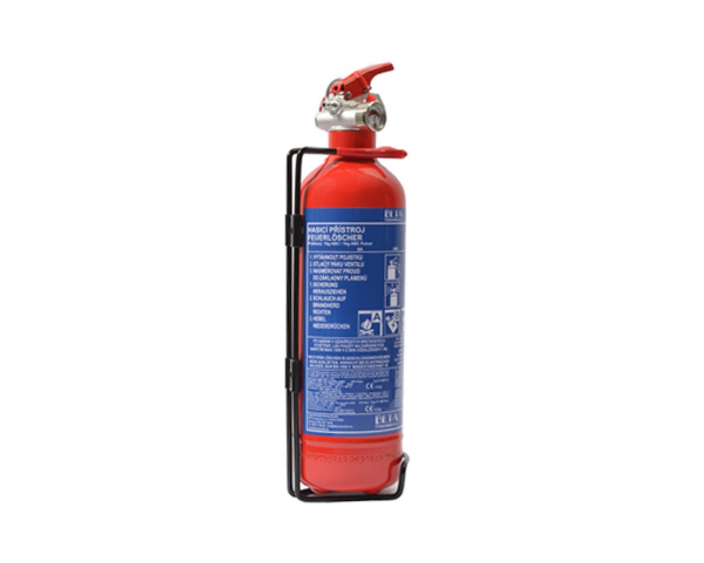 Fire extinguisher powder 1 kg 8A/34B/C