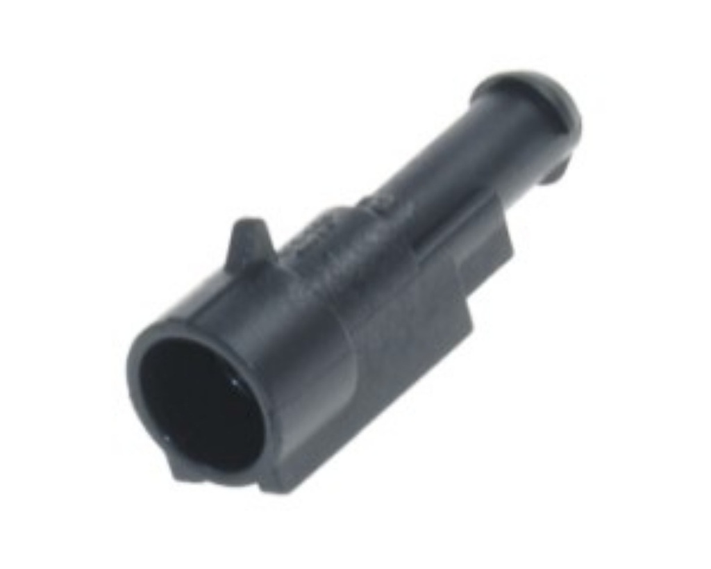Konektor utesnený 1-cestný 1,5mm kolík 